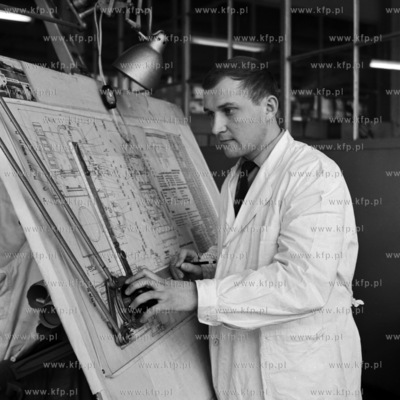 Inżynier Tadeusz Gajewski, konstruktor, pracownik...