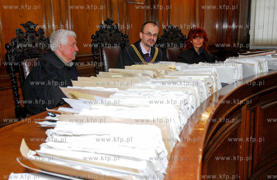 W Sadzie Okregowym w Gdansku rozpoczal sie od poczatku...