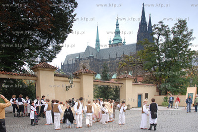 Praga (Czechy). Kompleks  Zamkowo - Palacowy z Katedra...