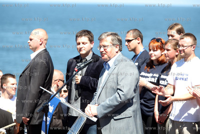Rewal Bronislaw Komorowski kandydat na Prezydenta RP...