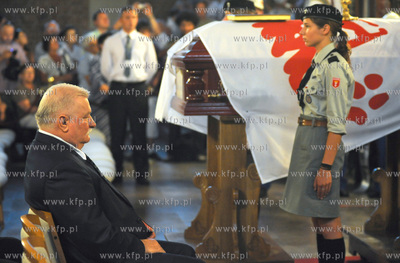 Gdansk. Bazylika sw Brygidy. Msza sw  w intencji zmarlego...