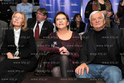 Sopot. Kawiarnia Atelier. Wieczor wyborczy Platformy...