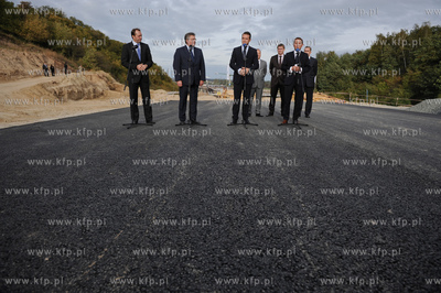 Gdansk. Budowa drogi ekspresowej S7 - Poludniowej Obwodnicy...