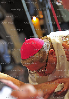 Oliwa. Katedra Oliwska. Msza sw. Wieczerzy Panskiej...