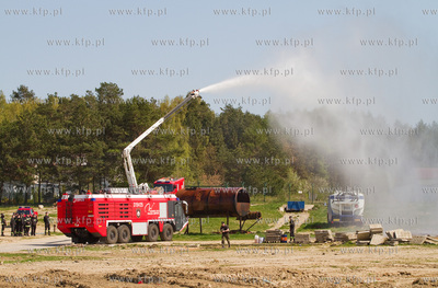 W Porcie Lotniczym Gdansk odbyly sie wspolne cwiczenia...