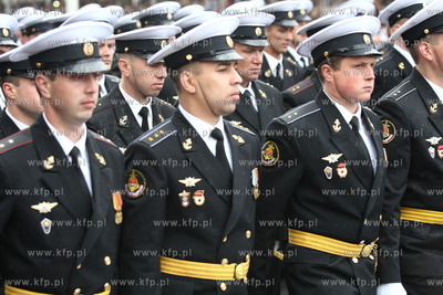 Kaliningrad , Rosja 09.05.2014 Parada na Placu Zwyciestwa...