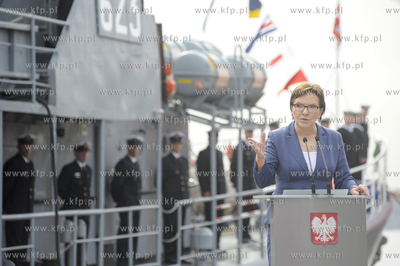 Gdansk  Stocznia Remontowa Shipbuilding Chrzest i wodowanie...