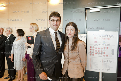 Gdansk. Amber Expo. IX  charytatywny Bal z Sercem Fundacji...