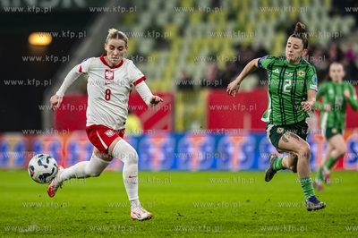 Mecz kobiecej reprezentacji Polski w piłce nożnej...