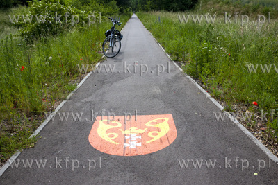 Scieżka rowerowa na trasie Żelisławki - Sobowidz...