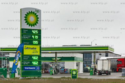 Chwaszczyno, wieś na Kaszubach. Stacja benzynowa BP.

01.04.2020...