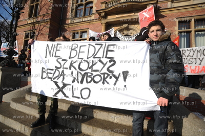 Gdansk. Podczas posiedzenia Rady Miasta przed Nowym...