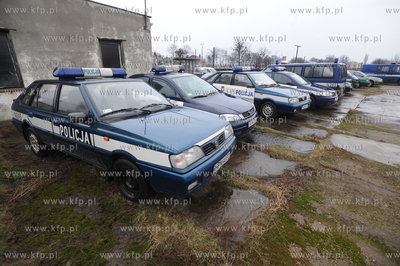 Komenda Miejska Policji w Gdyni. Nz uroczyste przekazanie...