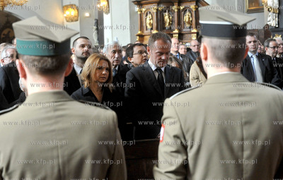 Gdansk. Kosciol sw. Mikolaja. Msza zalobna za posla...