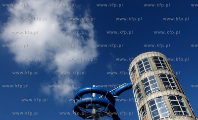 Slupsk. Budowa aquaparku. 22.02.2014 fot. Maciej Kosycarz...