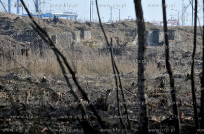 Obiekty militarne na Stogach wchodzace w sklad 25 Baterii...