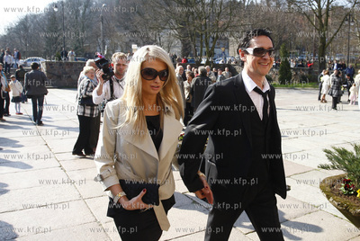 Gdansk. Katedra Oliwska. Slub Dariusza Michalczewskiego...