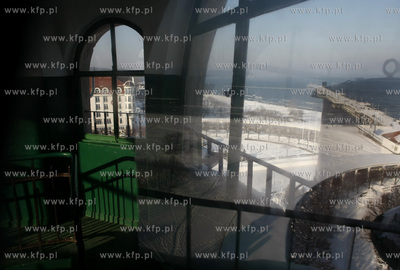Sopot. Hotel Sheraton i molo widziane z latarni morskiej.
05.02.2010
fot....