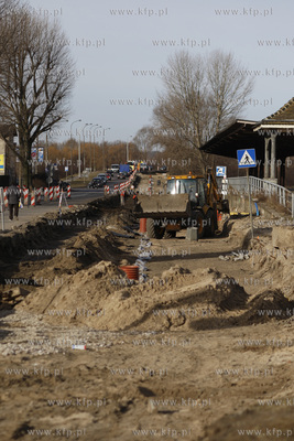 Gdansk Brzezno. Remont tramwajowego torowiska w ramach...