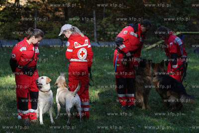 Gdynia Kolibki. Ćwiczenia ratowników Grupy Ratownictwa...
