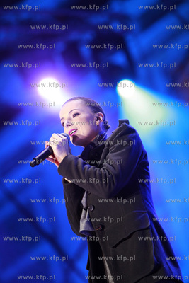 Gdansk. Dlugi Targ. Koncert Cała Polska śpiewa kolędy...