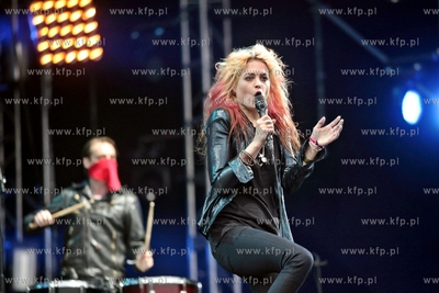 Gdynia. Heineken Open'er Festival. Koncert na scenie...