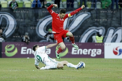 PGE Arena. Mecz o mistrzostwo Ekstraklasy Lechia Gdansk...