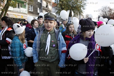 Gdansk. Parada na Swieto Niepodleglosci.
11.11.2014
fot....
