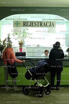 Przychodnia lekarska przy ul. Galczynskiego w Gdansku...