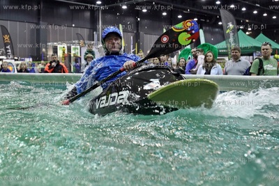 Gdańsk. Amber Expo - targi Free Time Festiwal. Kajak...