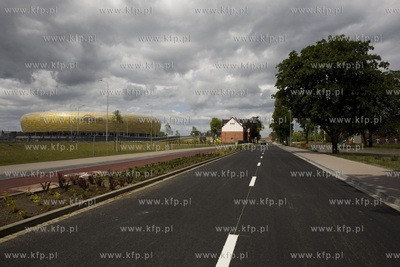 Gdańsk Letnica. Ostatnie prace przed oddaniem do użytku...