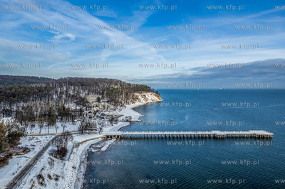 Gdynia Orłowo. Molo, klif.
15.01.2026
fot. Krzysztof...