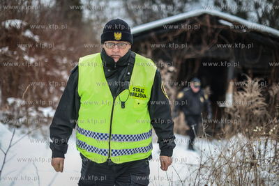 Zimowy patrol gdańskiej Straży Miejskiej polegający...