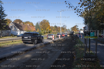 Remont prawie kilometrowego odcinka alei Grunwaldzkiej...