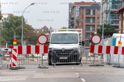 Remont Mostu Popielnego w ul. Toruńskiej. 28.08.2025...