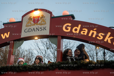 Ceremonia otwarcia Gdańskiego Jarmarku Bożonarodzeniowego....