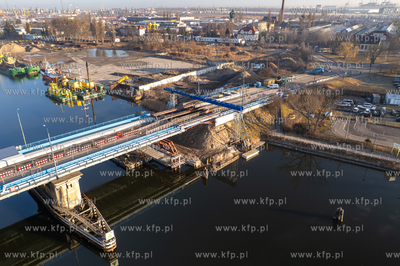 Remont Mostu Siennickiego. 19.03.2026 fot. Paweł Marcinko...
