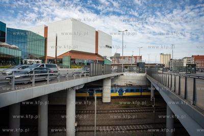 Gdańsk Śródmieście. Węzeł Groddecka. 4.08.2020...