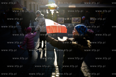 Gdansk. Parada z okazji 93 rocznicy odzyskania przez...