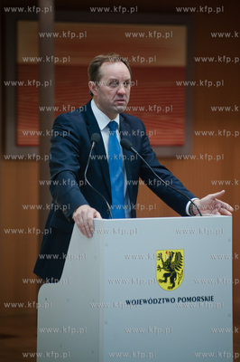 Gdansk. XXVII sesja Sejmiku Wojewodztwa Pomorskiego.
Nz...