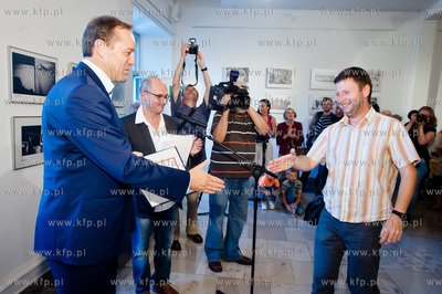 Gdansk. Nadbaltyckie Centrum Kultury. Uroczystosc wreczenia...