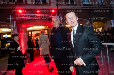 Gdansk. Kino Neptun na ul. Dlugiej. Polska prapremiera...
