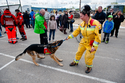 Gdansk Oliwa. Jednostka Strazy Pozarnej przy ul. Beniowskiego....