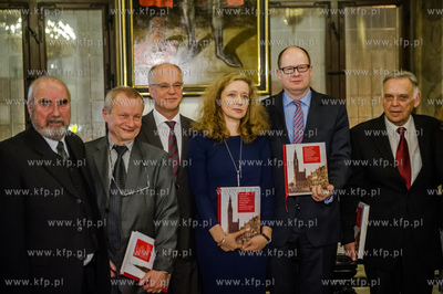 Gdansk. Wielka Sala Wety Ratusza Glownego Miasta. Promocja...