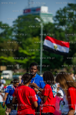 Gdańsk. Plac Zebrań Ludowych. Światowe Dni Młodzieży...