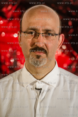 Gdańsk. Teren Muzeum II Wojny Światowej. Performance...