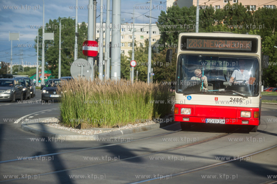 Gdańsk. Morena. Linia tramwajowa Piecki - Migowo....