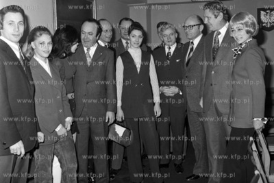 Spotkanie II sekretarza KW PZPR w Gdansku Tadeusza...
