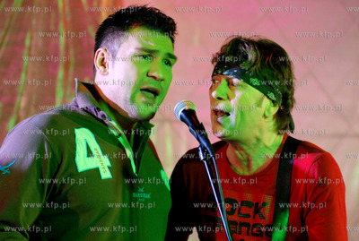 Rumia. W hotelu Faltom Dariusz Michalczewski kreci...