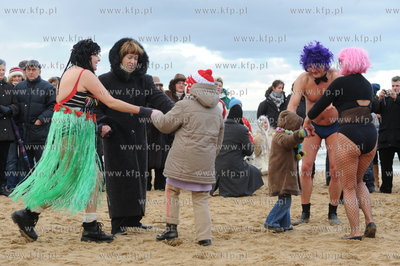 Plaza, Gdansk Jelitkowo. Powitanie Nowego Roku przez...